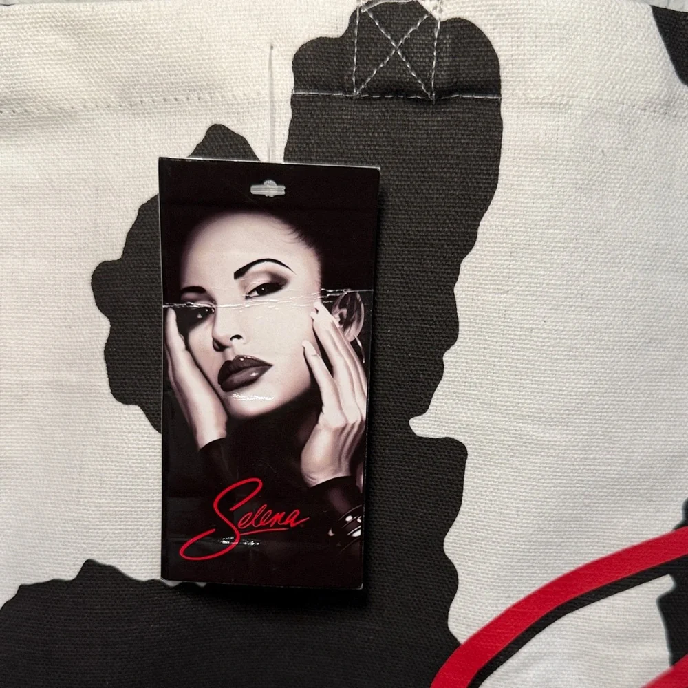 RARE‎ Selena y Los Dinos Western Cow Print Tote Bag NEW